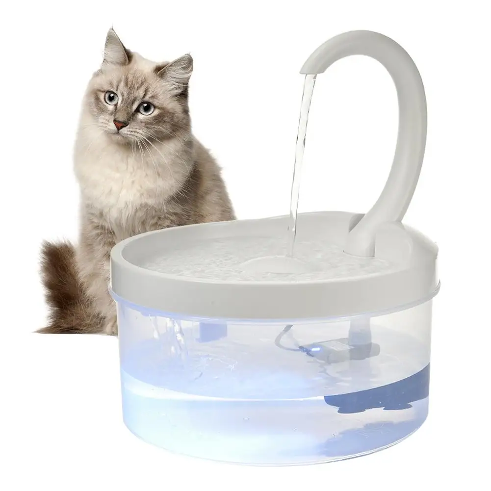 
2L Automatic Pet Cat Water Fountain Ultra Quiet USB Dog Drinking Fountain Drinker Feeder Bowl Pet Drinking Fountain Dispenser 