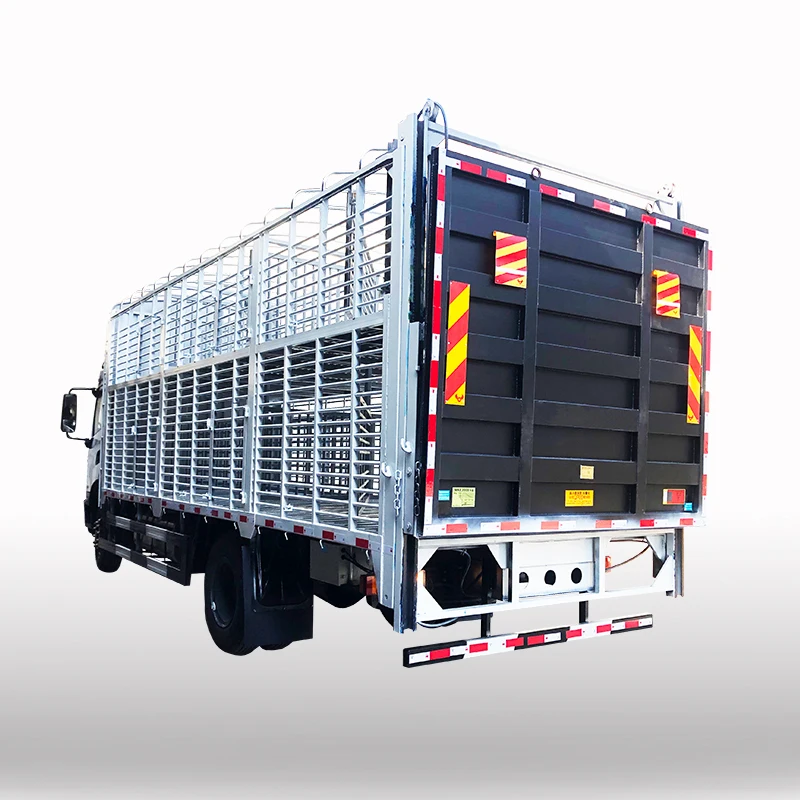 steel aluminum 2.0 ton hydraulic tail lift lorry