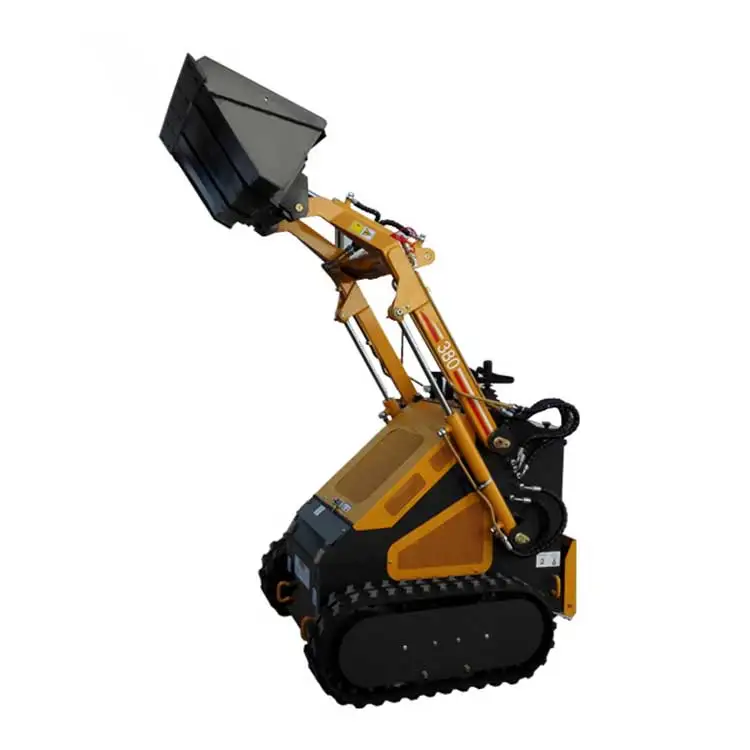 Compact utility vehicle agriculture farm machinery multifunction best mini skid steer loader HY380 for sale