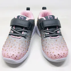 SUNTOP custom wholesale fashion girl shoes pink spot series
