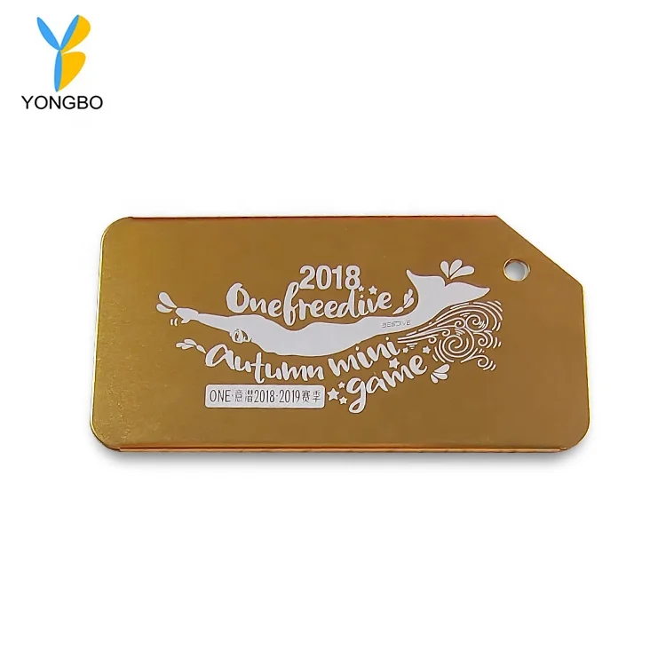 Luggage Tags Aluminum Alloy Travel Tags ID Labels Name Card Holder for Baggage Bags Suitcases 6 Colors