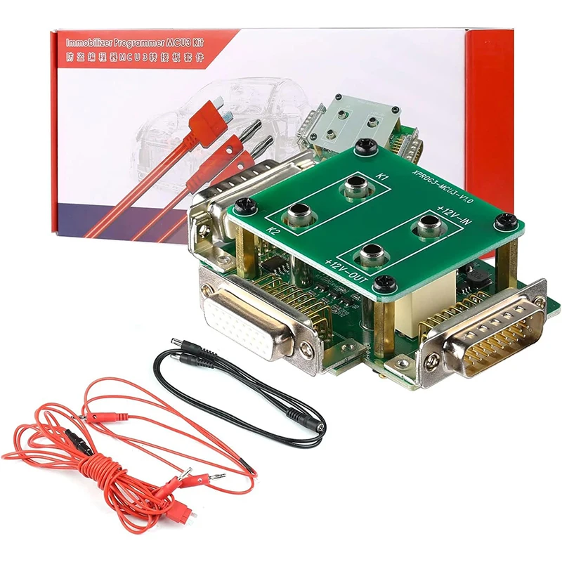 Launch X431 MCU 3 Adapter for X-431 IMMO Elite/Plus/Pro X-PROG3 Work for Mercedes All Keys Lost and ECU TCU Reading