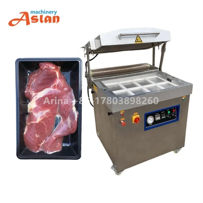 Factory direct sale fresh meat fruit tray sealer skin vacuum packing machine