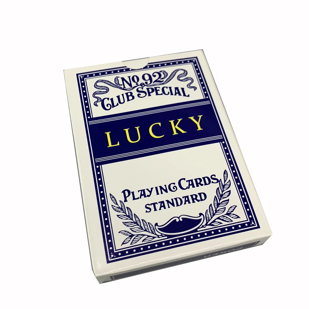 Custom Design Logo Paper Printing Poker Playing Card Blank Tunisia Game Playing Cards