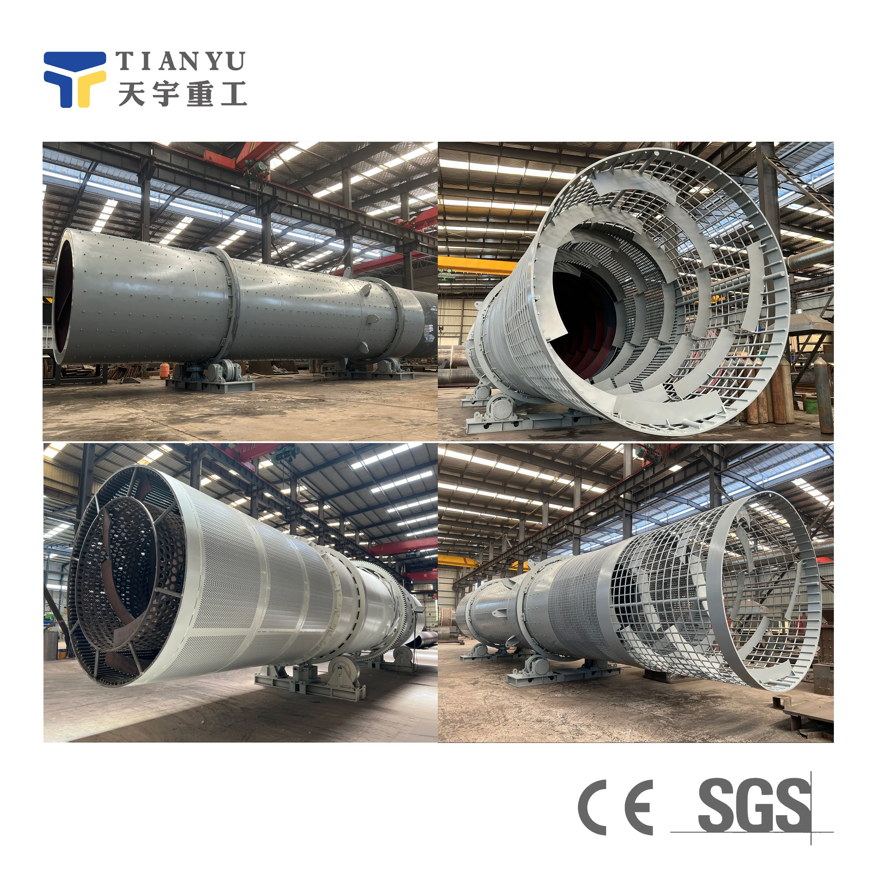 Mining machinery clay ore large size mud stone rotary drum stone washing machine with rotary screen