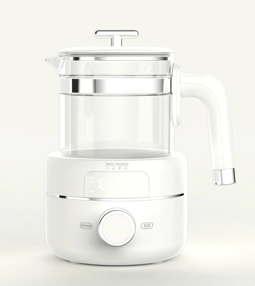 Smart milk adjustment Constant Temperature Baby Milk Kettle Health Pot  with Soft Night Light