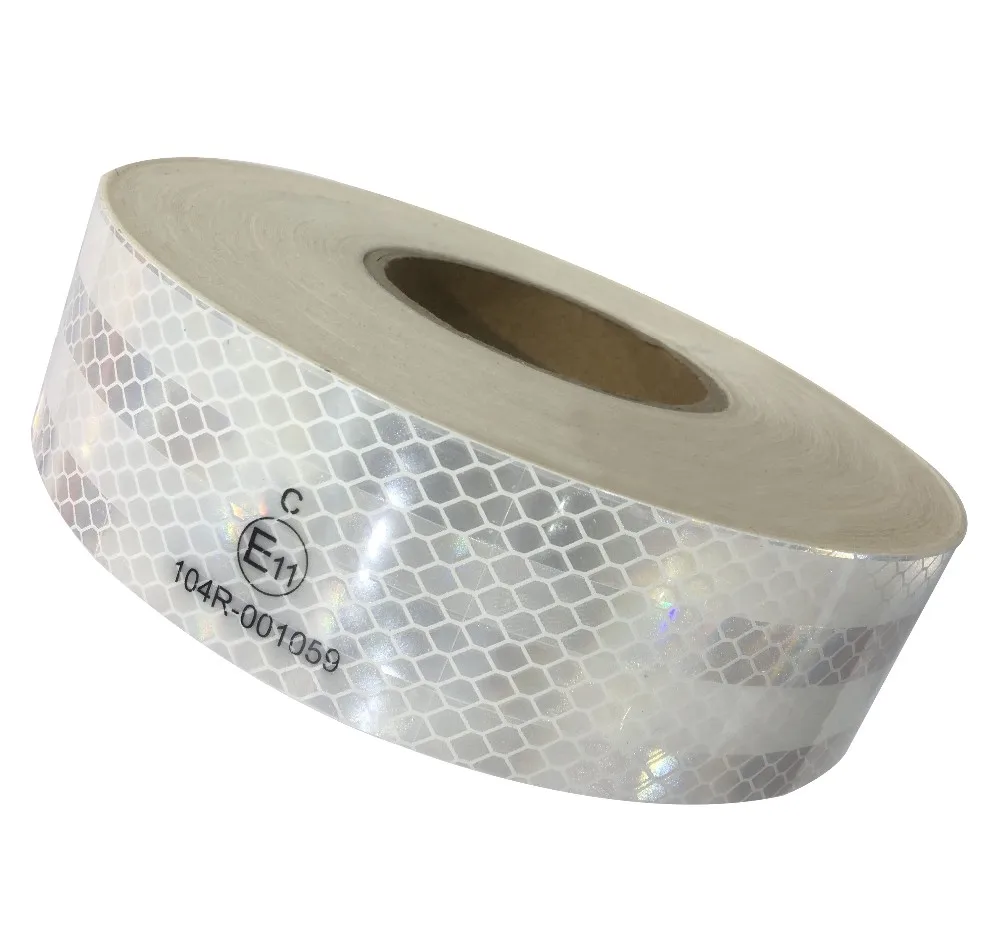 HIP Grade Car Reflector Sticker ECE 104 DOT Retro Reflective Tape Cinta Reflectiva For Truck