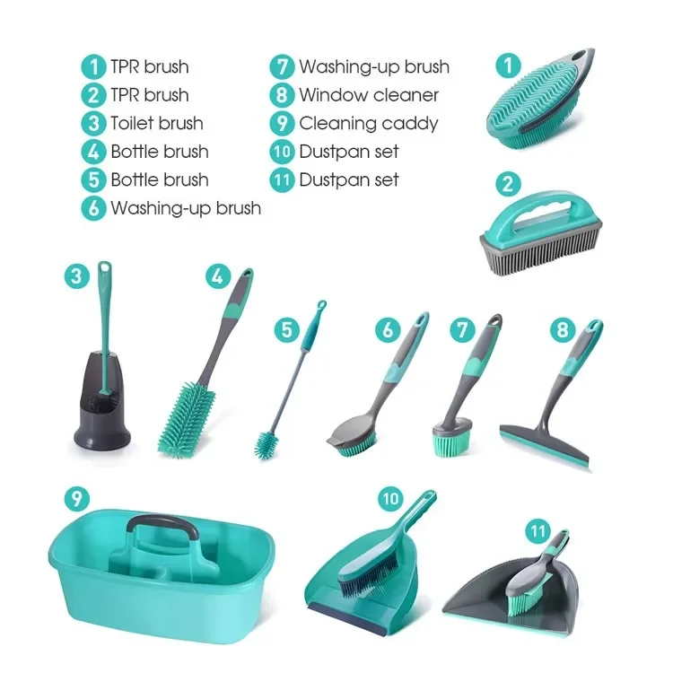 Masthome Factory Price Soft TPR Series Window Squeegee Bathroom Shower Car Window Cleaning Squeegee