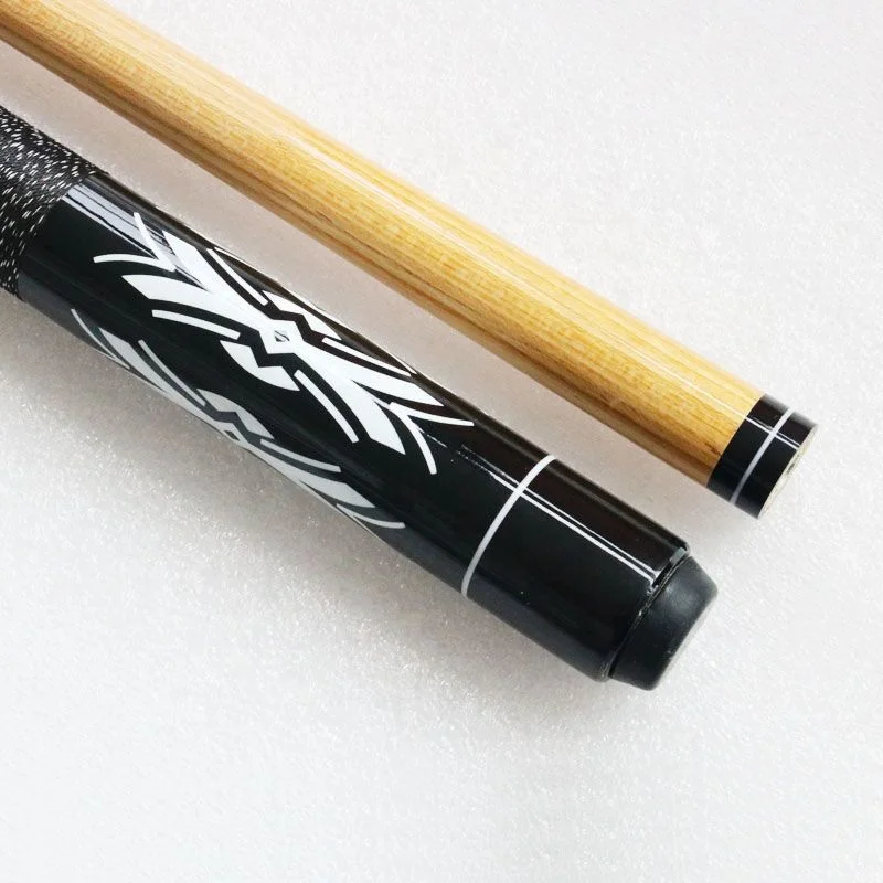 57inch billiard cue stick 1/2 white wood pool cue with cheap price