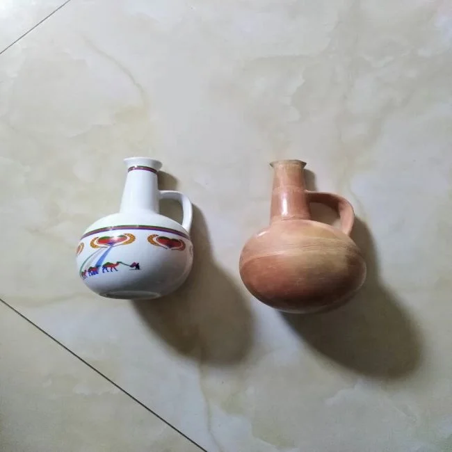 Hot sale Eritrean Ceramic Jebena coffee ceremony fire resistant