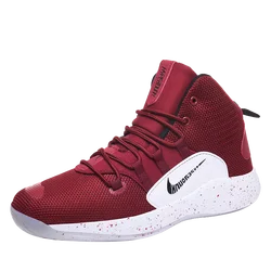 Comfortable fashion Outdoor Men Women Casual Style Sneaker Soles Rubber High Top Sports Basketball Shoes Shoes