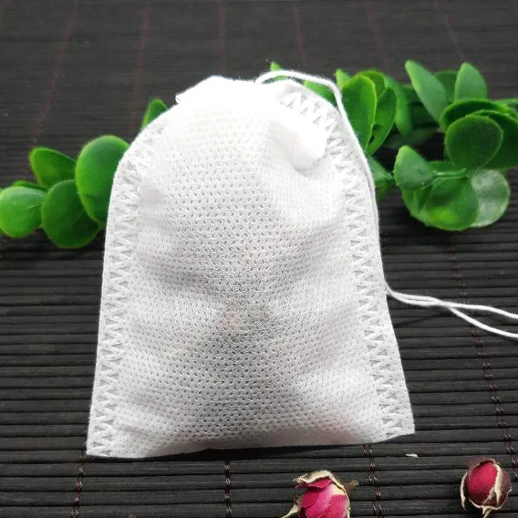 Eco Friendly Drawstring tea bag traditional Chinese medicine non-woven fabric bag