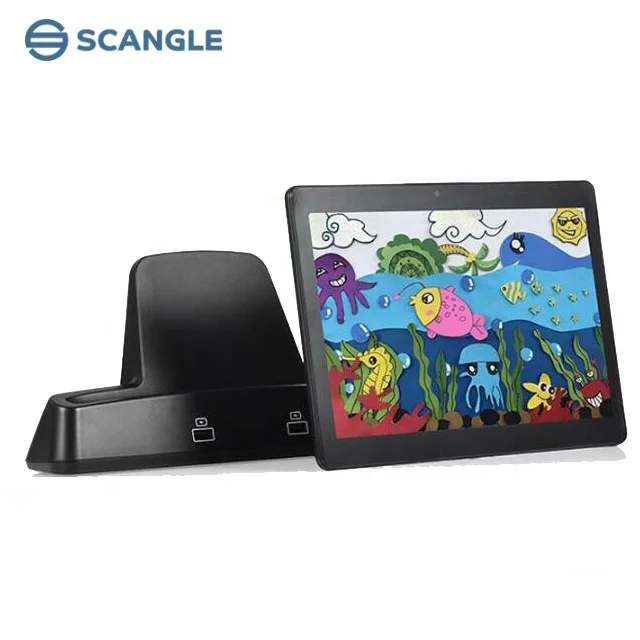  Scangle 10-дюймовый планшетный ПК с системой андроида POS ПК/Электронная/портативный терминал для ресторанного