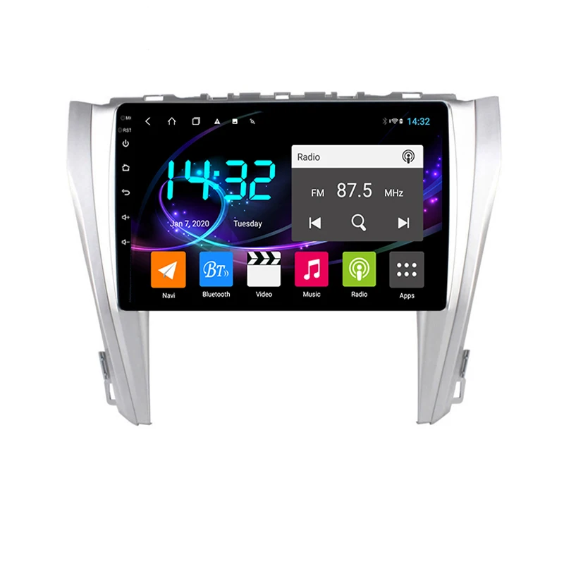 Автомобильный Dvd-плеер Android 10 Gps-навигация для Toyota Camry 2014 - 2017 Dvd автомобильный монитор