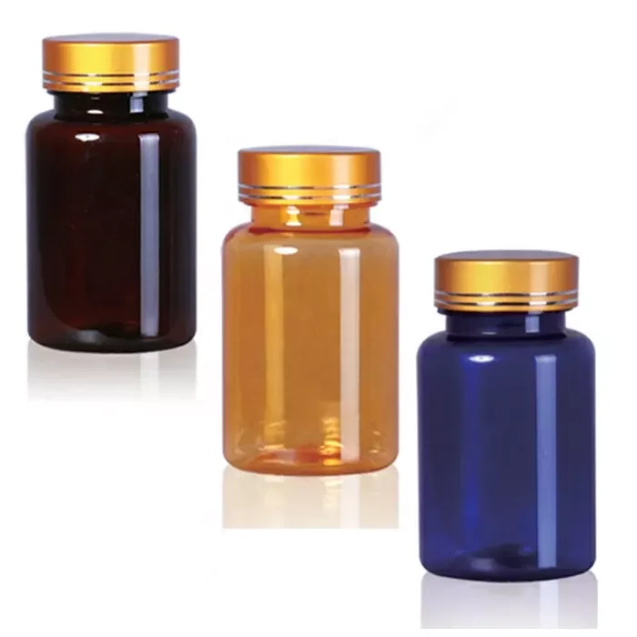 PET compostable medicine capsule bottle pill container medical packaging