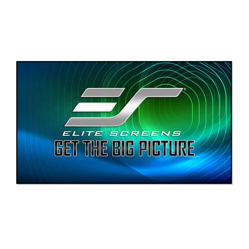 Elite 2023 Hot selling Projector Screen CLR3 100 inch ALR Fixed Frame Screen Ultra-Short-Throw Projection Screen