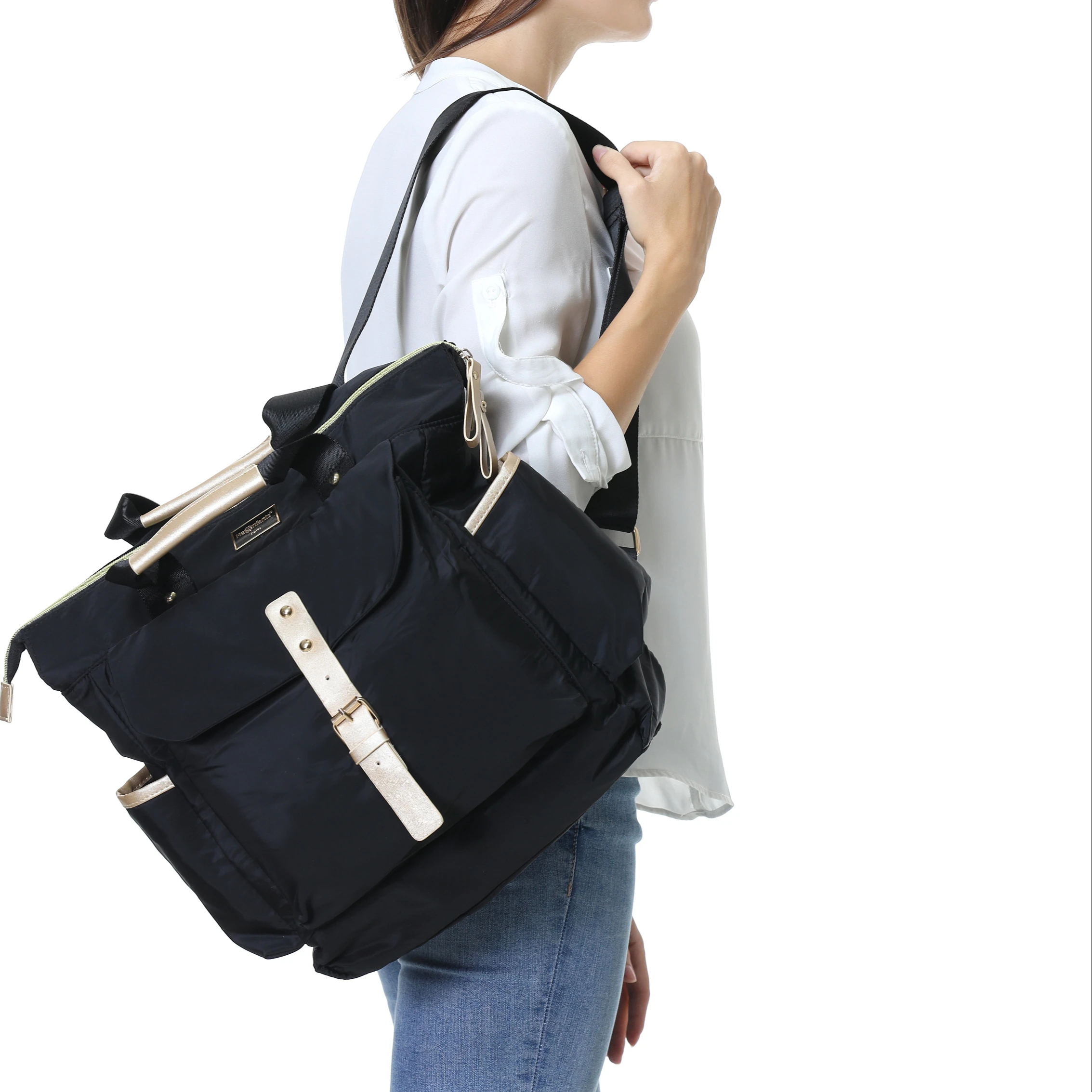 Supercute Mommy Diaper Bag Backpack With Changing Station Baby Diaper Bag Nappy Bag For Mommy