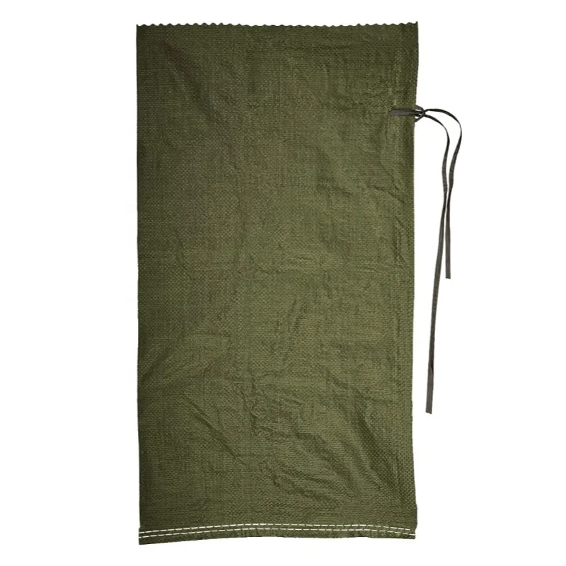 Hot Sale Polypropylene Plastic Packaging Flour Sand PP Woven Bag with String