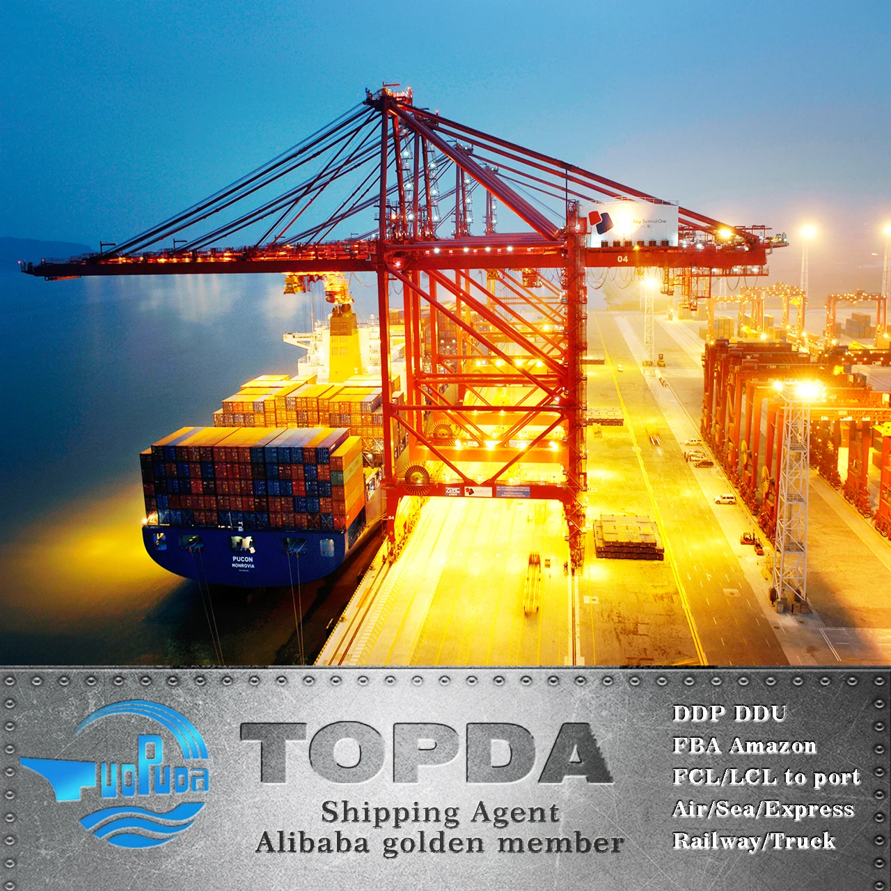 Sea Ocean Freight Forwarder From China ShenZhen To USA Germany UK Shipping Agent