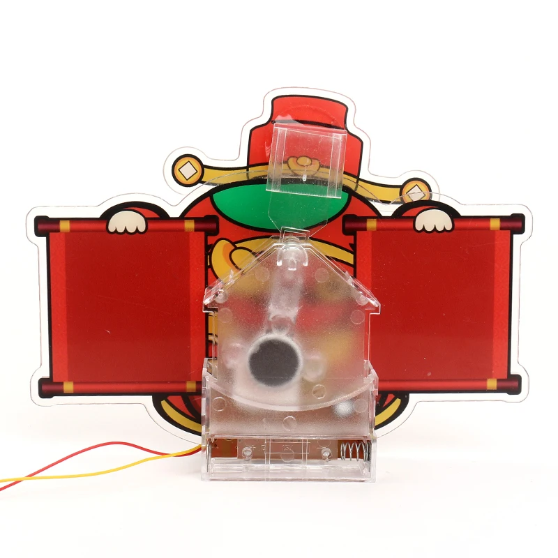 Car mounted baby solar powered automatic shaking ornament customized in car couple avatar electric shaking music DIY car