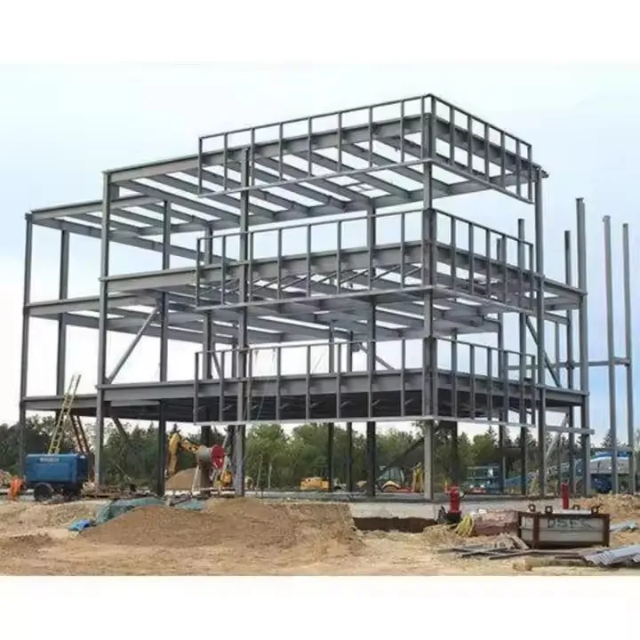 Сборный цех здание металлическая конструкция стальная складское