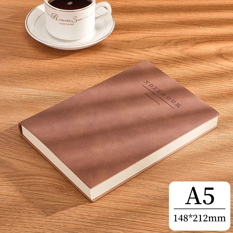 Wholesale Business Thickened Softcover  PU Leather A4 /B5/A5 Notebook