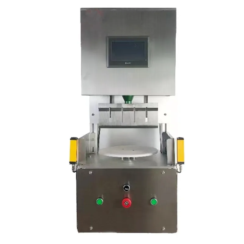 Commercial Shop Use Ultrasonic Cake Cutter Round Cake Slicer Cake Cutting Machine