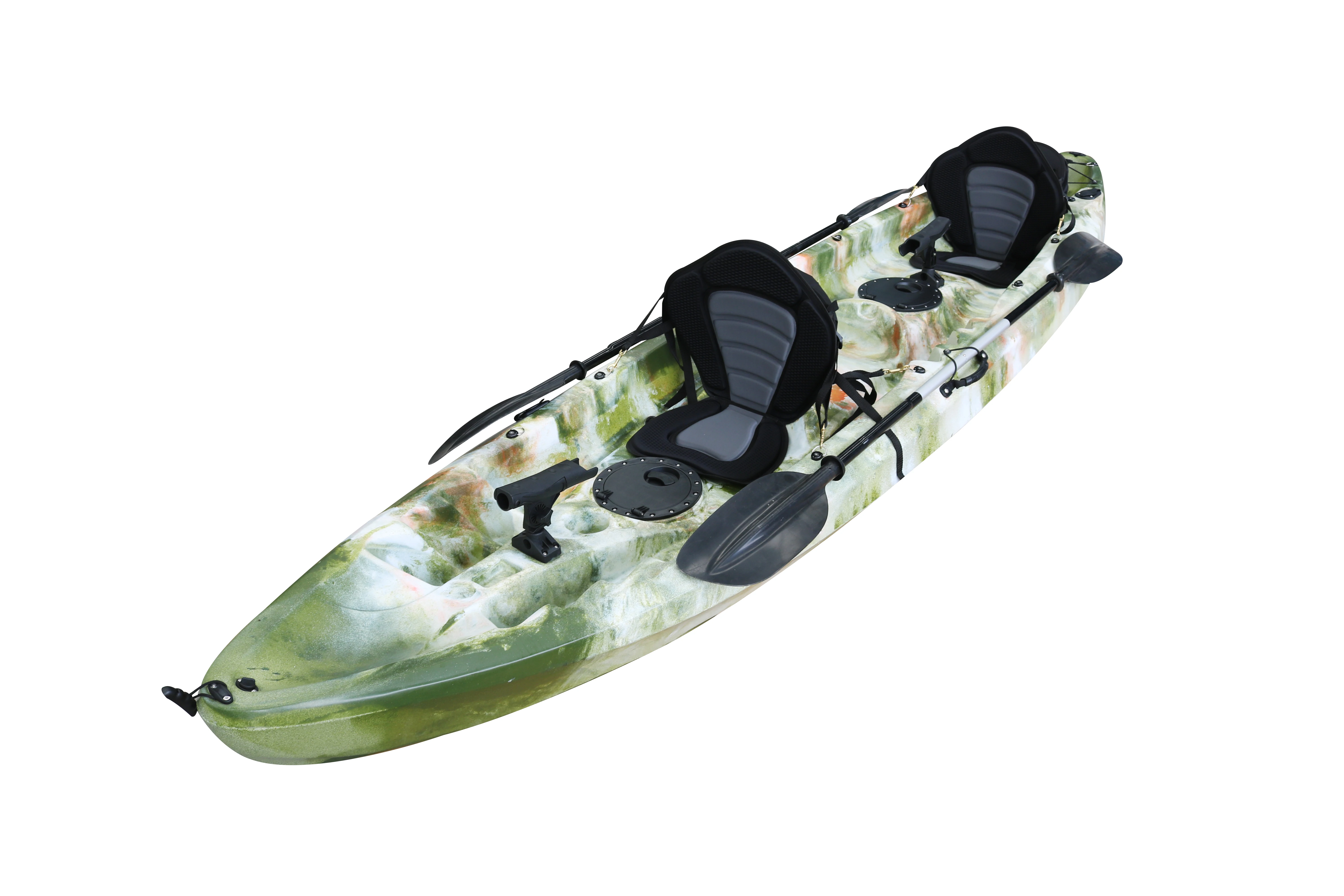 2+1 Good after-sales service fishing ocean kayak, kayak model for sale