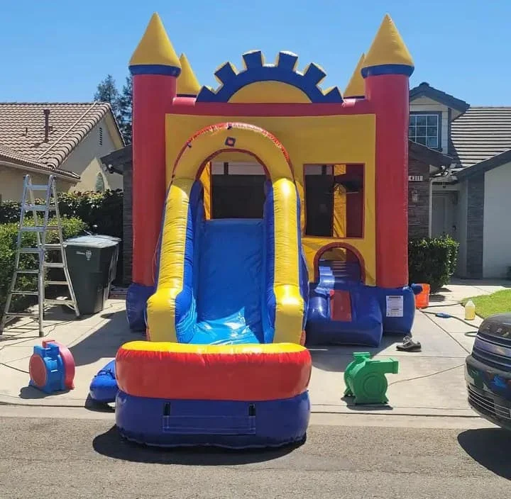 Newly Customized Design Inflatable Slide Inflatable Castle Slide Children Bouncy Castles for Kids and Adults