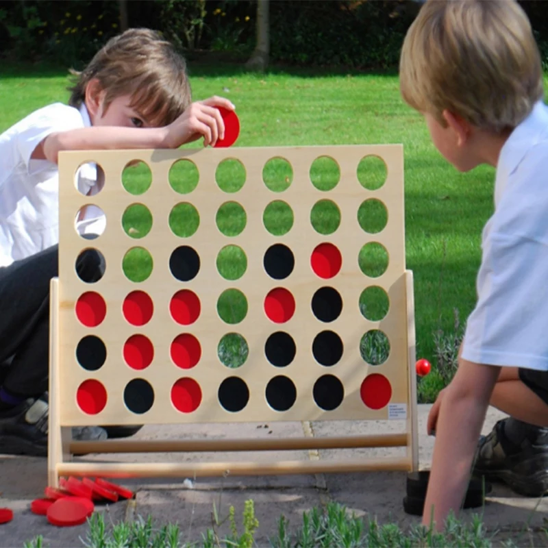 Travel 4 Chess Set Toys Plastic Education Manufacturer Wooden Connect 4 In A Row Game Yard Game