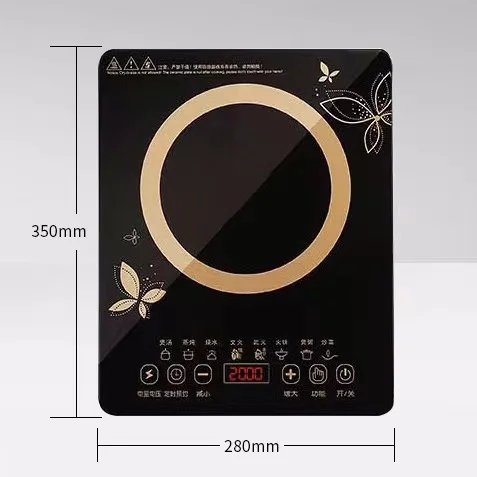 OEM household appliances 2000W high power portable induction cooker