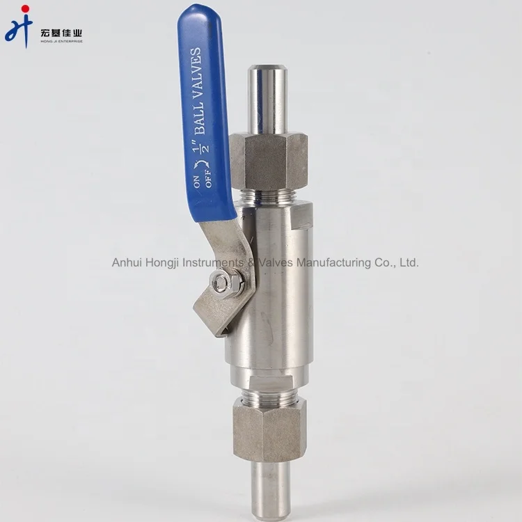 Valve Wholesale Male NPT Thread Stainless Steel Ball Valve With High Pressure