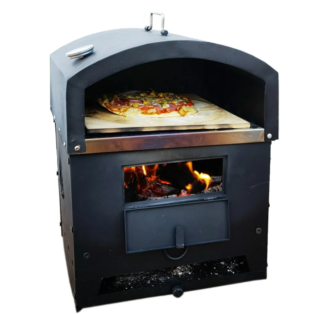 Commercial Portable 4 in 1 Pizza Oven Powder Coated Wood Fired Oven