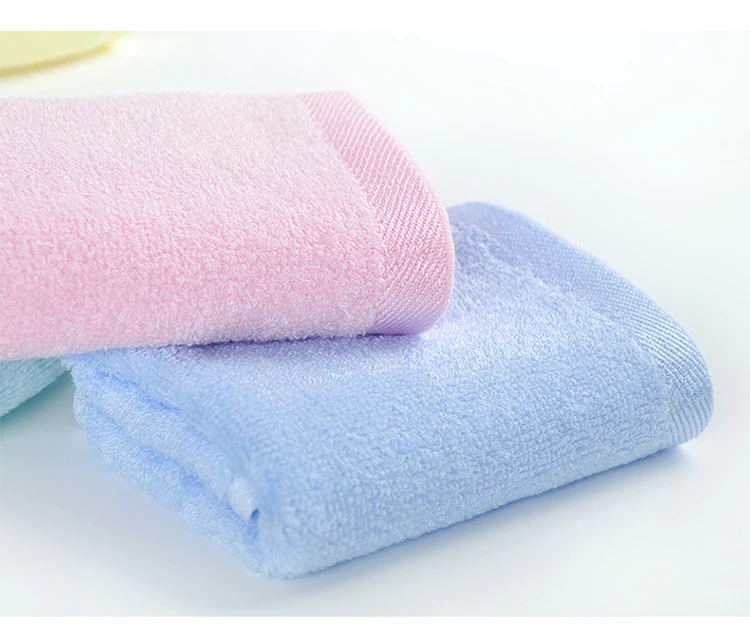 Factory Wholesale Luxury Bamboo Wash Cloth and Square Face Towel Terry Babies Washcloth