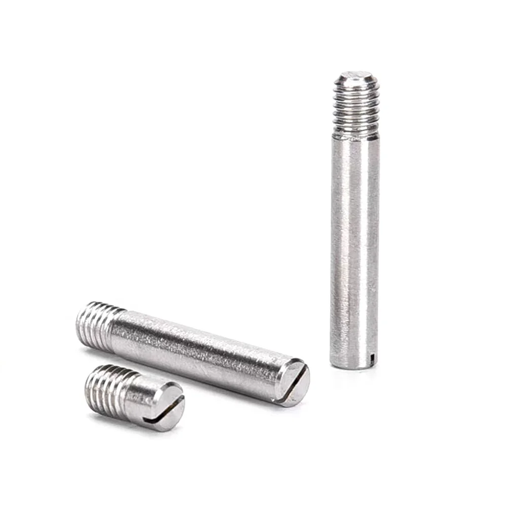 Custom Stainless Steel M5 Locating External Thread Dowel Pins Threaded Dowel Pins