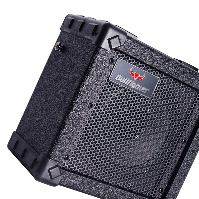 Bullfighter 30watts black rechargeable electric and Acoustic Guitar Mini Amplifier for guitar