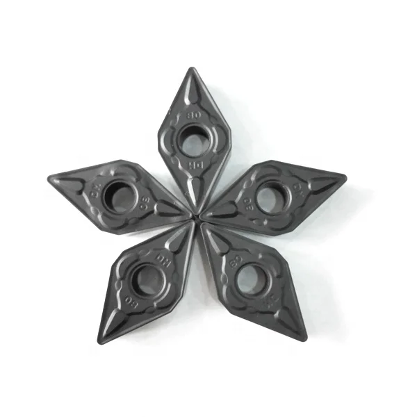 DNMG150608 Polished Tungsten Carbide Cutting Inserts