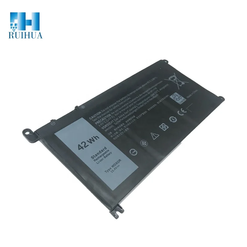 RUIHUA New WDXOR Laptop Battery 11.4V 42Wh 3680mAh for Dell inspiron 13 5000 5378 5570 14 7000 7460 15 5567 Vostro 5468  battery