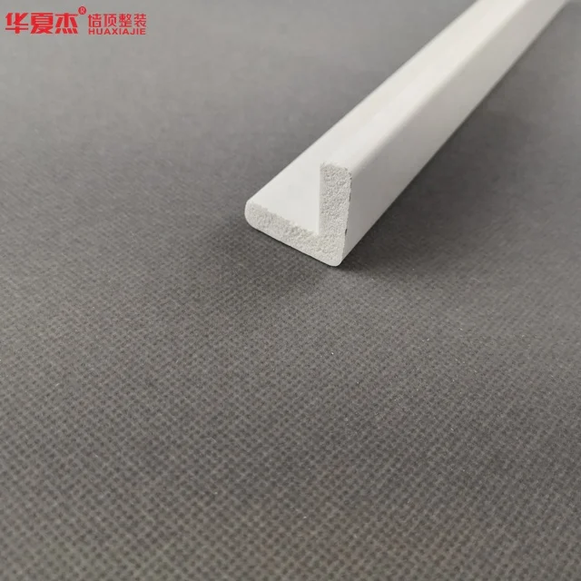 Interior decorative line White Gesso Primed MDF PVC Trim & Mouldings for design