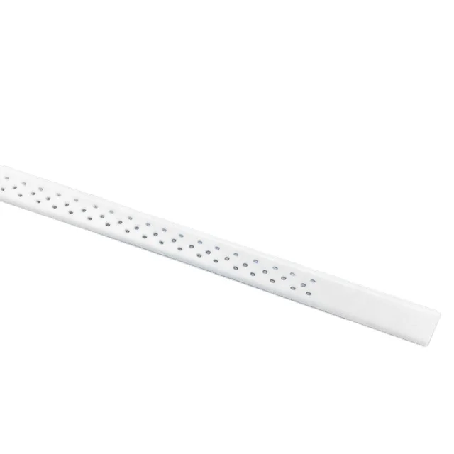 Medical Silicone Flat Perforated Drain Tube for Wound Drainage System Disposable Consumables
