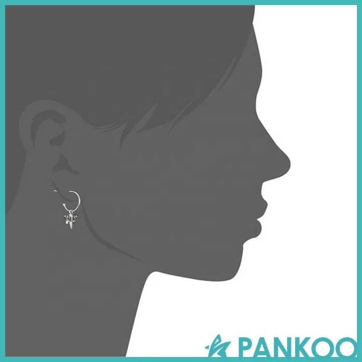 Custom Fashion Funny 925 Sterling Silver Blue and Green Crystal Dragonfly Jewelry Stud Earrings for Women