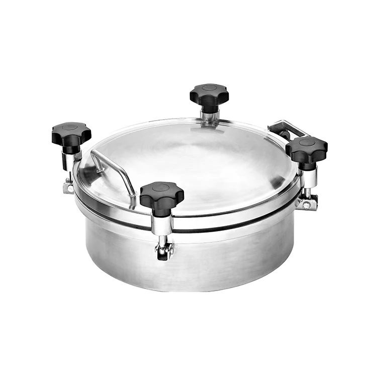 New Design Cover Stainless Steel Normal Pressure Manhole Boiler Manway Normal Pressure Manway