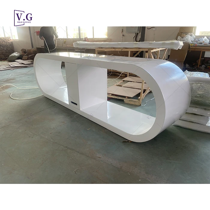 custom made office table design small curved office table working table for home office