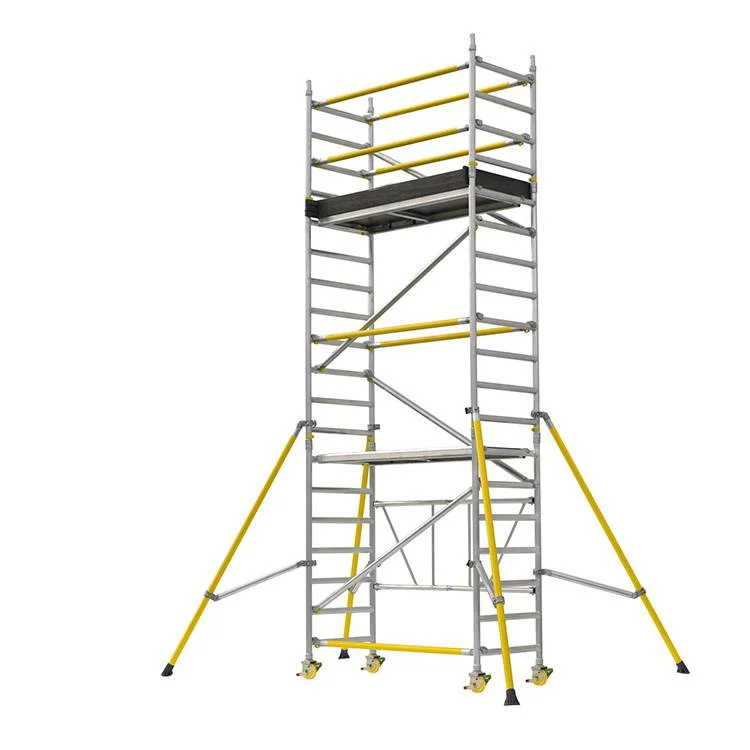 Aluminium scaffolding platform aluminum lightweight scaffolding aluminum ladders & mobile scaffolding for construction