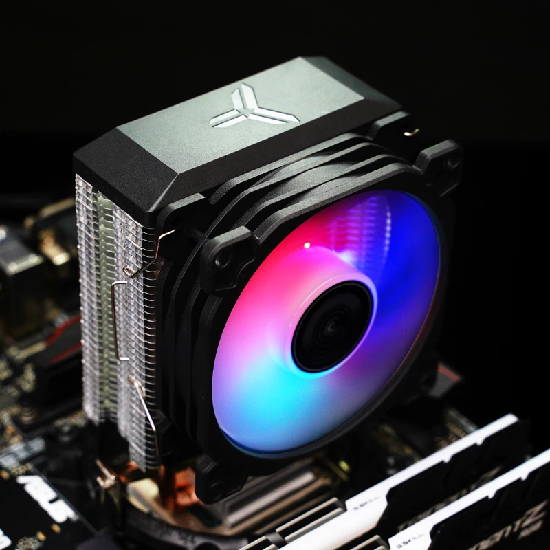 Jonsbo CR-1200E 2 copper heat pipe cooler for LGA1700 1200 115x AM4 AM3 socket cpu cooler RGB fan computer cooler