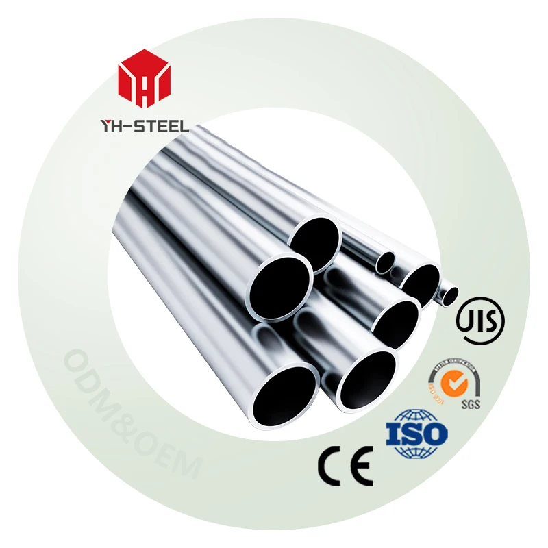 Q235B 304 Stainless Steel round Pipe Hot Dipped Galvanized ERW Welding Cutting Bending Punching 2B Surface Finish Seamless Type