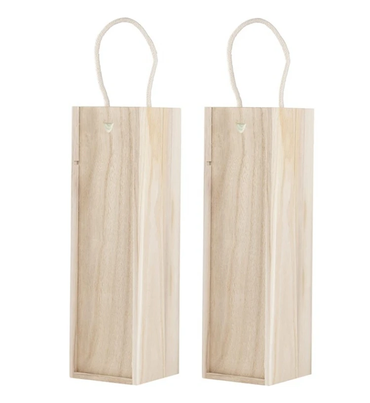 Classic Design Accept Customized High Quality Packaging Wedding Wooden Box For Wine