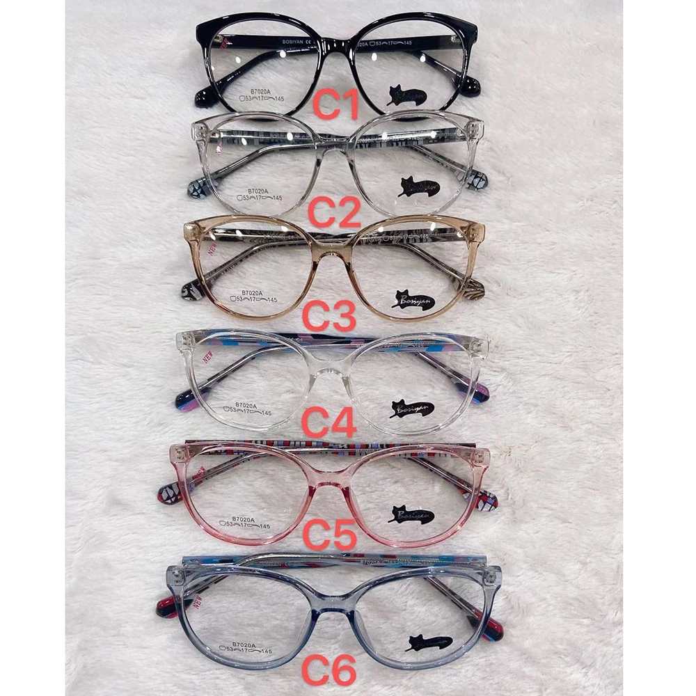 
Cheap Good Acetate Optical Frame In Stock Vogue Colorful Eyeglasses Discount Retro Glasses 