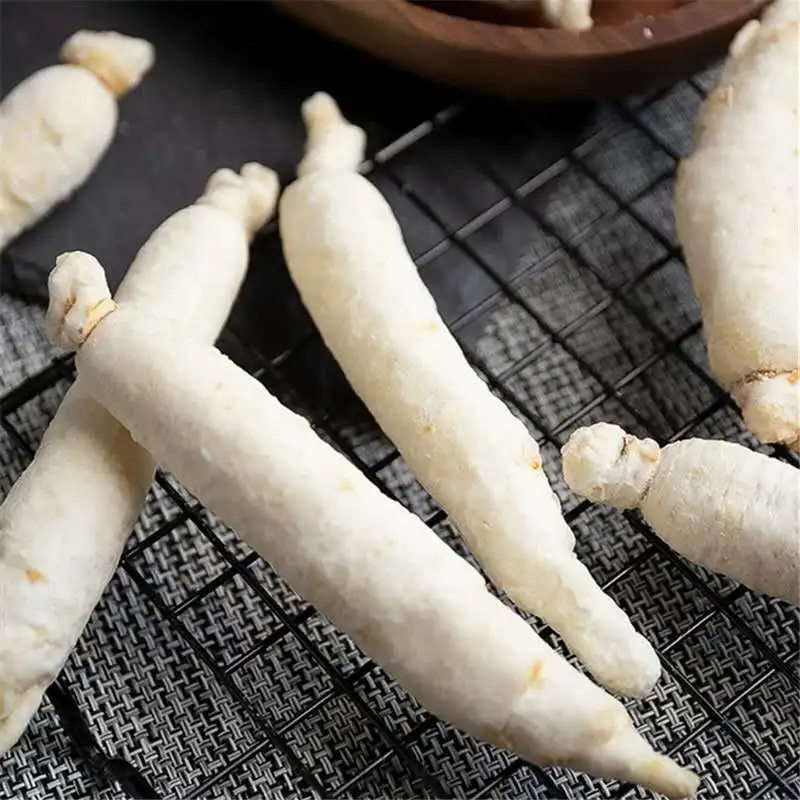 HUARAN Ginseng Wholesale Pure Natural Sugar Ginseng Root Chinese Herbs Dried White Ginseng