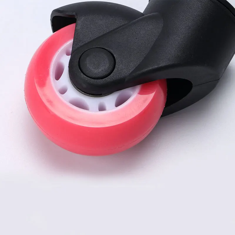 2,5 дюймовые розовые вкладыши стержень Колеса полиуретановые колеса премиум класса без маркировки шумовое колесо